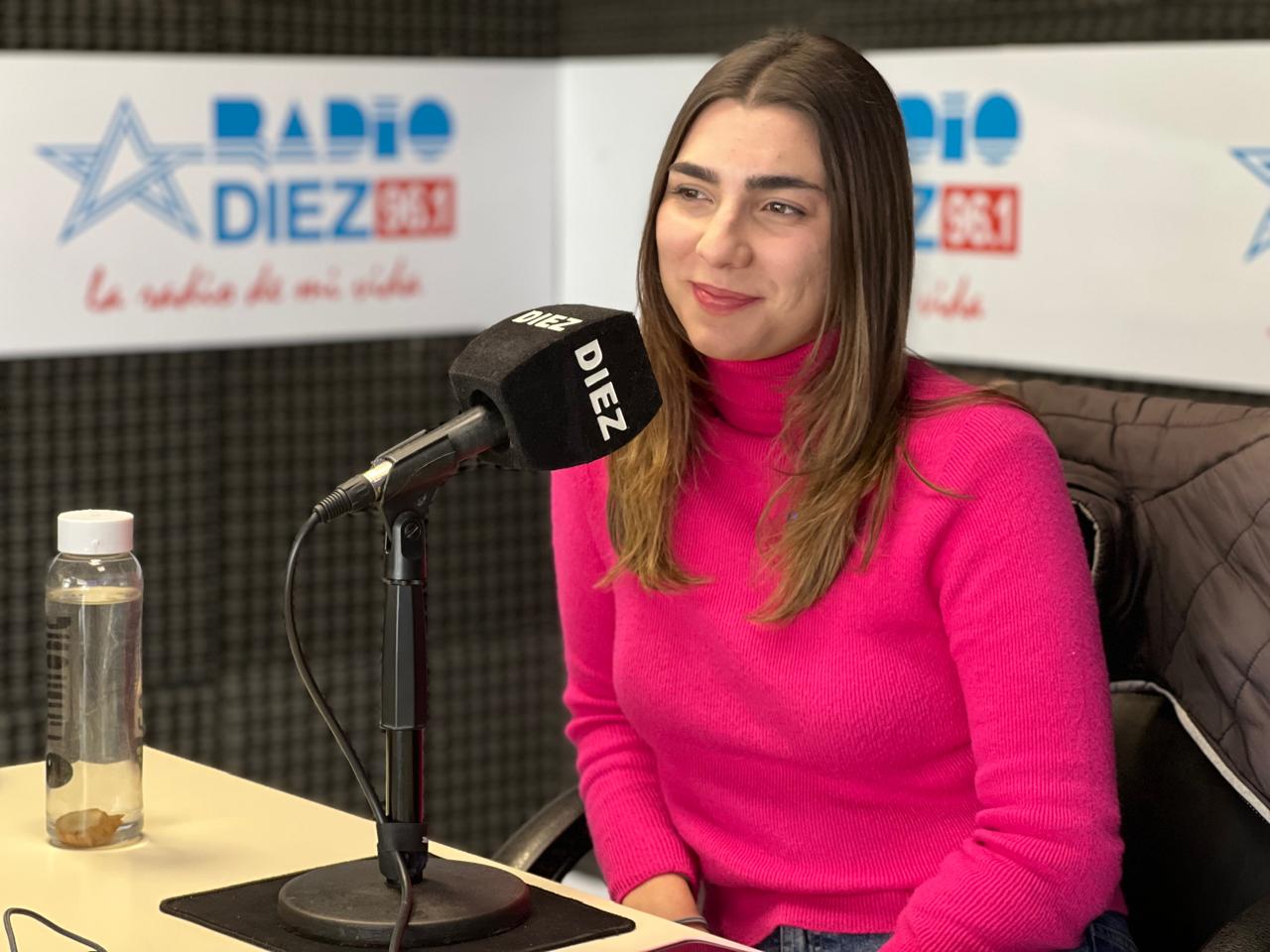 Foto: Celina Martinez, una de las voces femeninas que serán parte del show especial del próximo sábado.