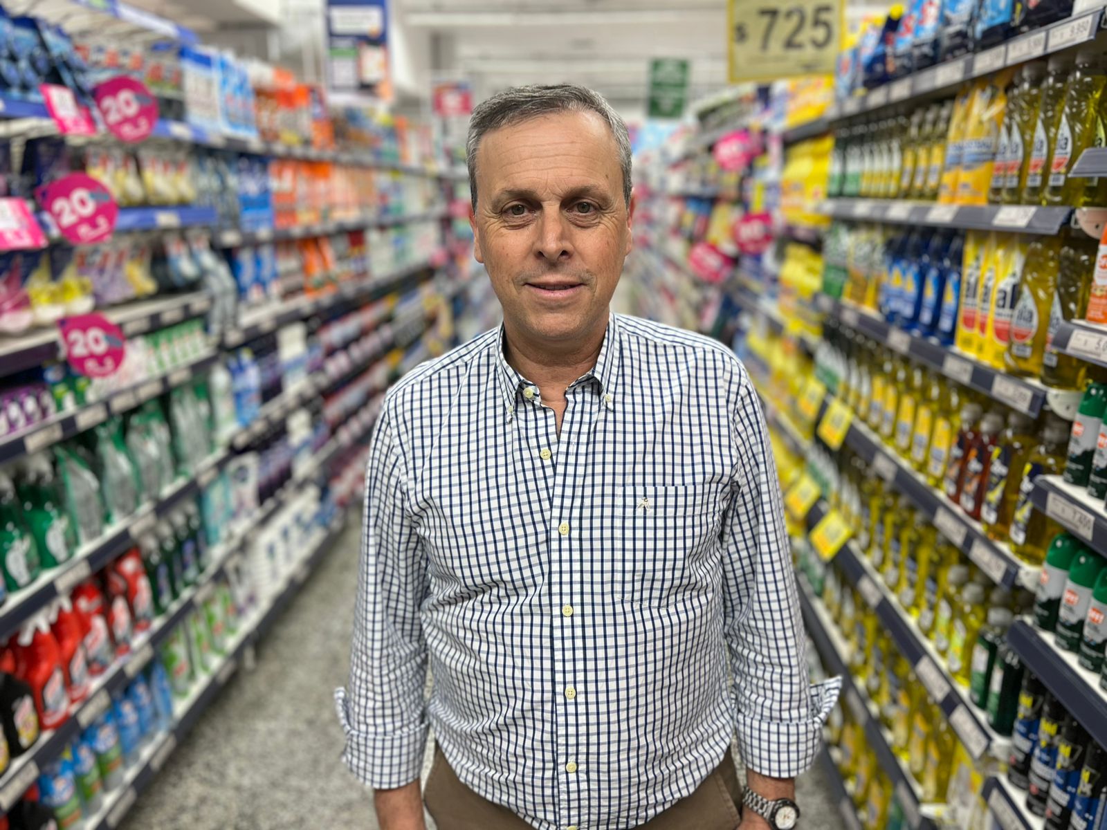 Foto: Mariano Cabral, gerente regional de La Anónima.