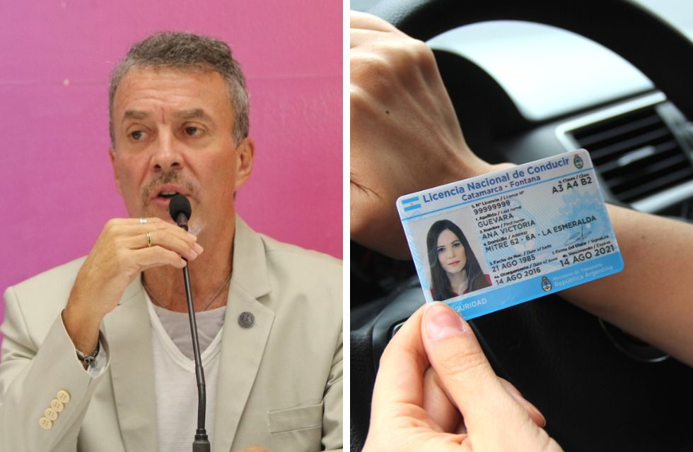 Carlos Torres licencia de conducir