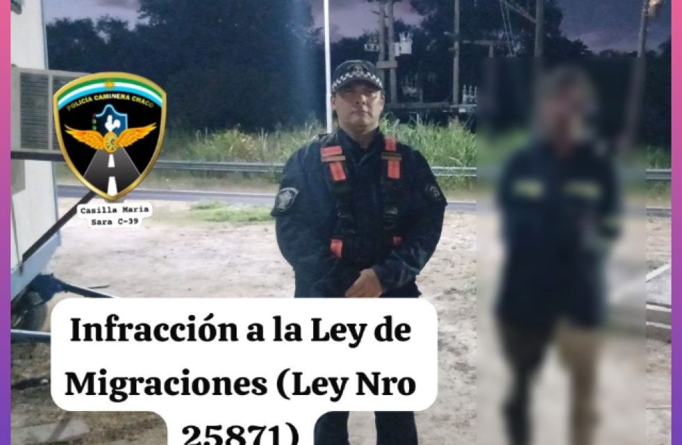 Colombiano detenido por ingreso ilegal al país