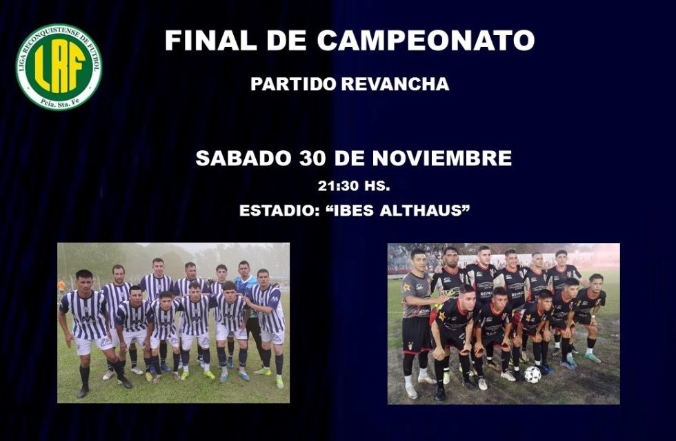 FINAL DE CAMPEONATO