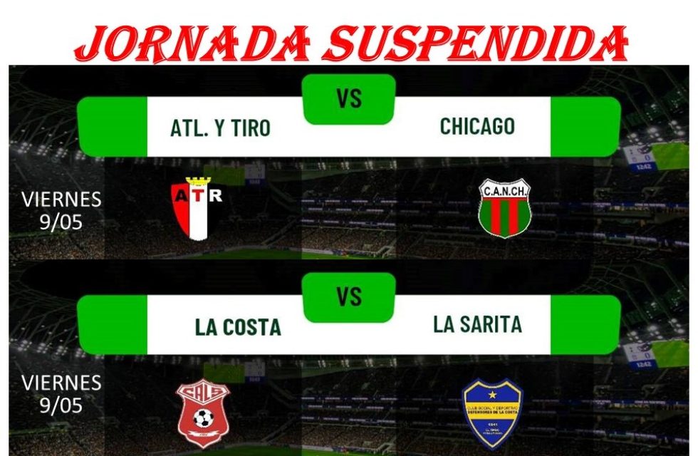 JORNADA SUSPENDIDA