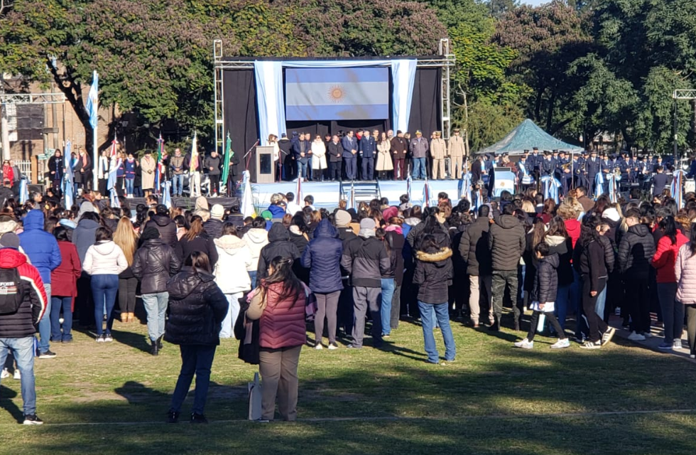 Acto juramento a la bandera 2025 Reconquista