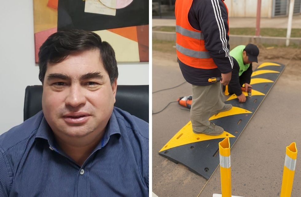Nicolás Sandrigo reductores de velocidad