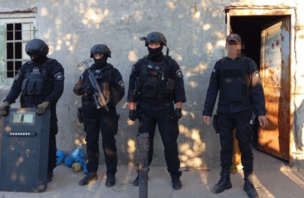 Oso Rivero allanamiento