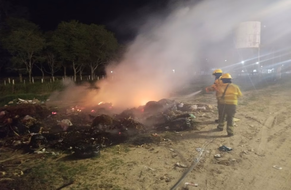 incendio basural