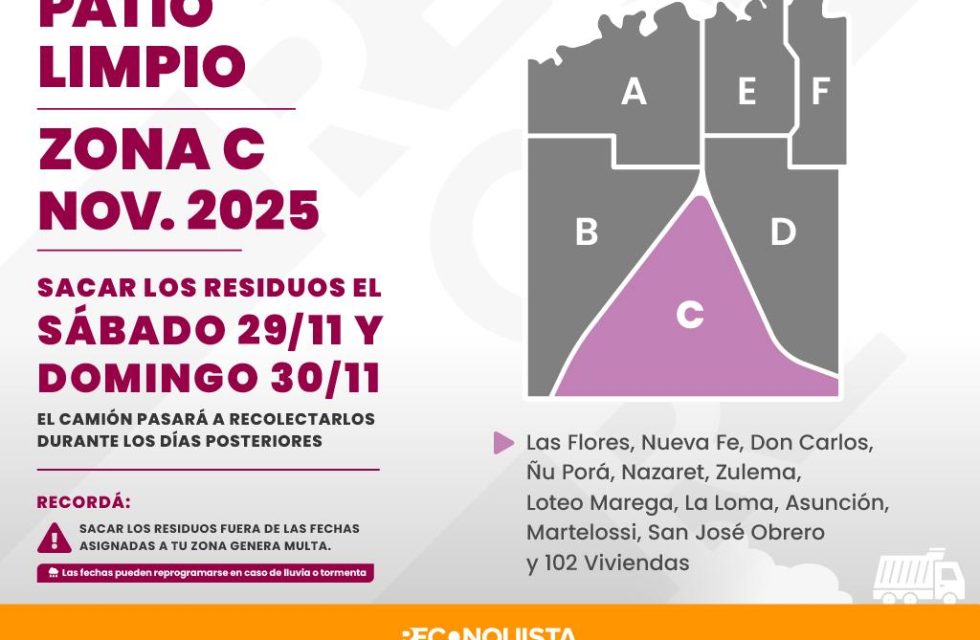 Patio limpio zona C
