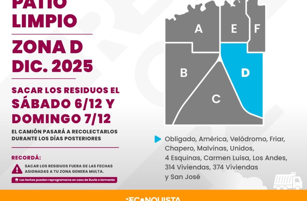 Patio limpio zona D