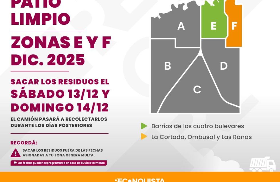 Patio Limpio zona E y F