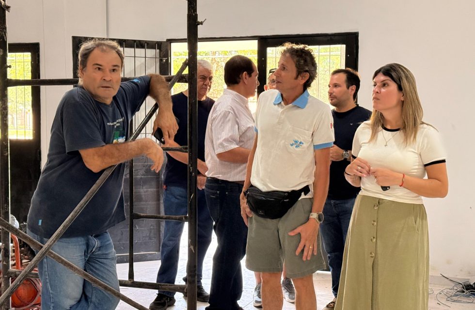 Charo Mancini visita el Museo Malvinas