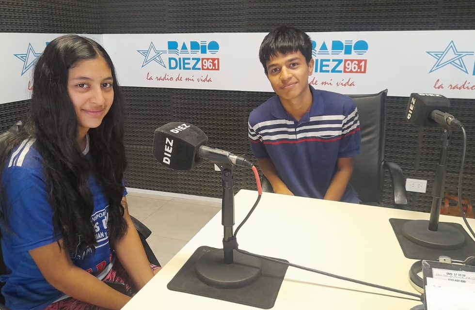 Axel Báez y Ayelén Amarilla