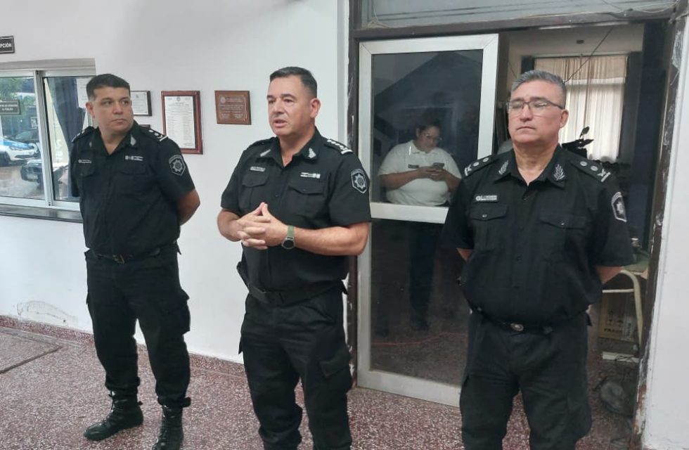 Asunción del jefe Jorge Ferreyra