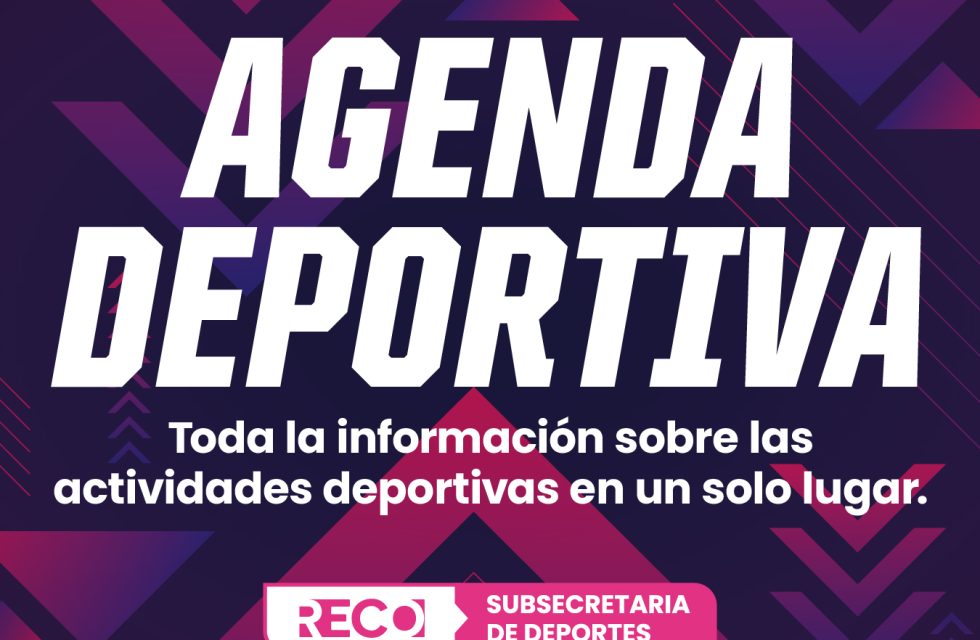 agenda deportiva