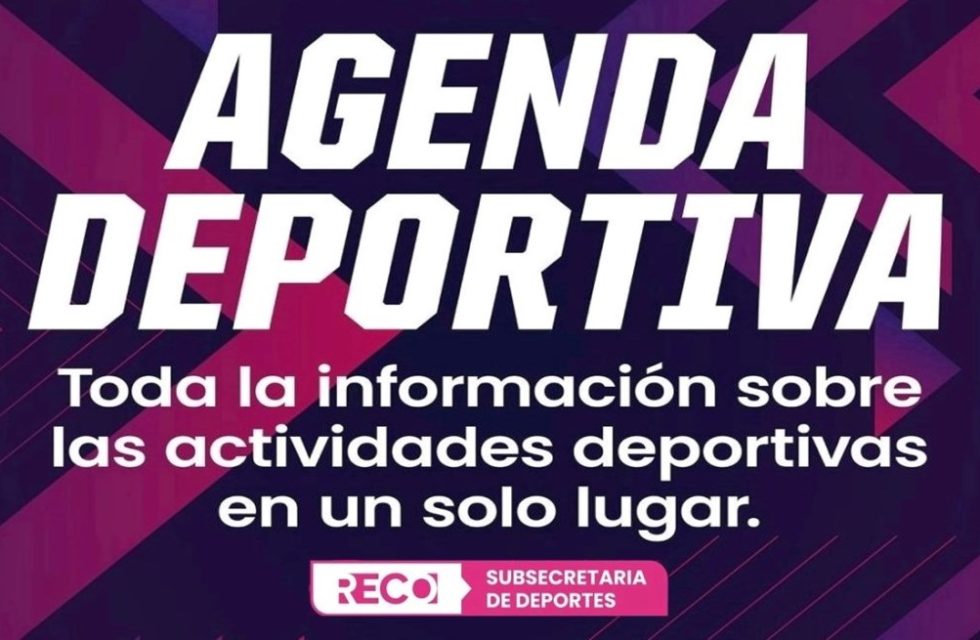 agenda deportiva web