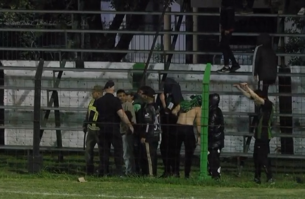 Incidentes Tigre Atlético y Tiro