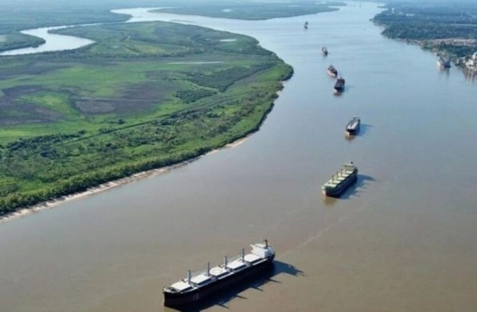 Hidrovía río Paraná