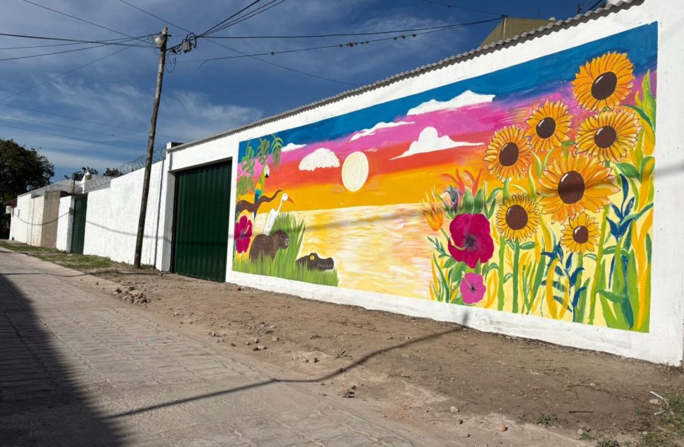 mural alumnos Pucará