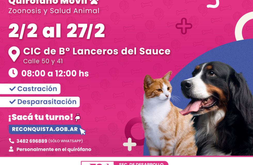 quirofano movil lanceros del sauce