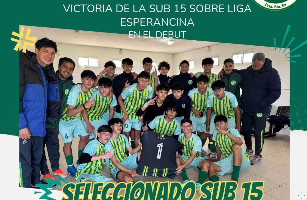 sub 15 liga de futbol