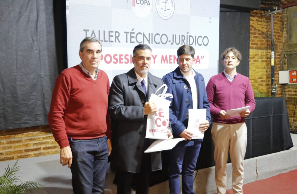 taller posesión y mensura