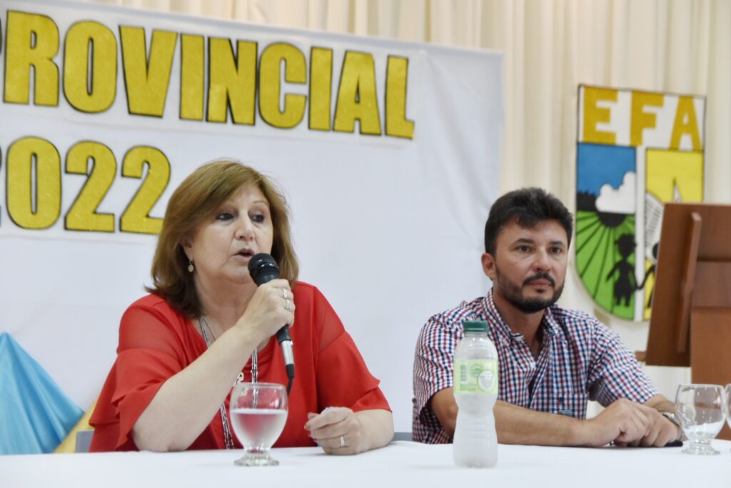 LA MINISTRA CANTERO PARTICIPÓ DEL SEMINARIO PROVINCIAL DE ESCUELAS DE LA FAMILIA AGRÍCOLA 2022
