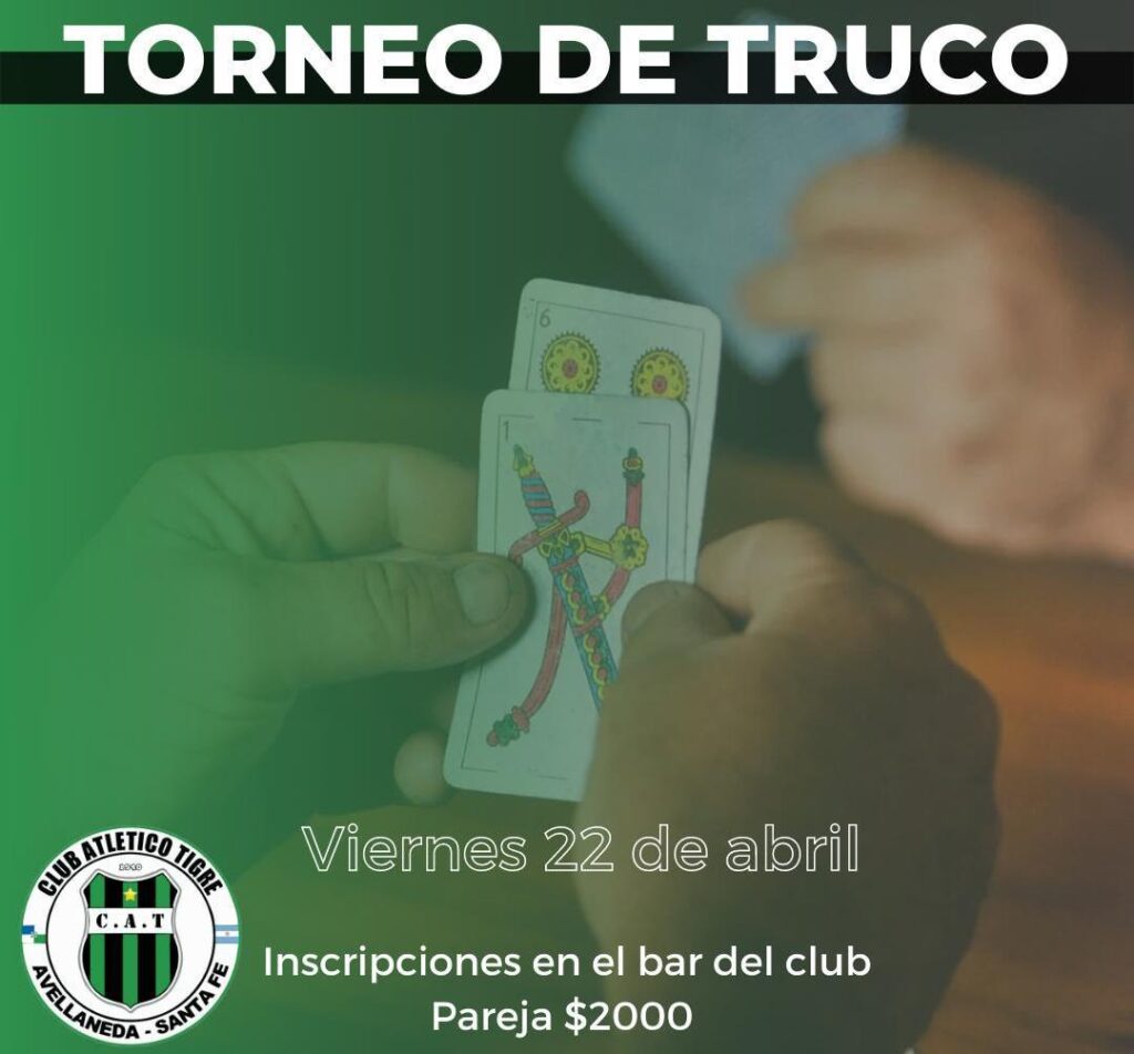 TORNEO DE TRUCO EN EL CLUB ATLÉTICO TIGRE